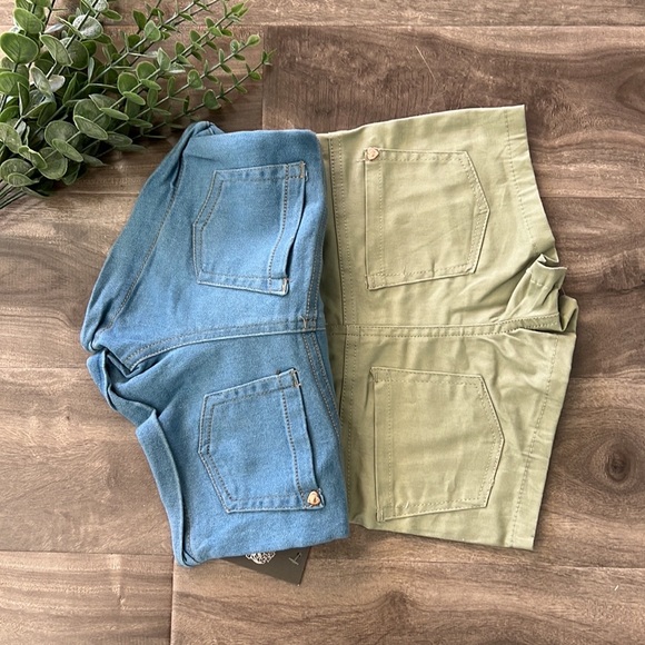 🎁 4/$25 - 🆕 VINCE CAMUTO KIDS size 6 2-pack girls shorts - NEW - Picture 3 of 5